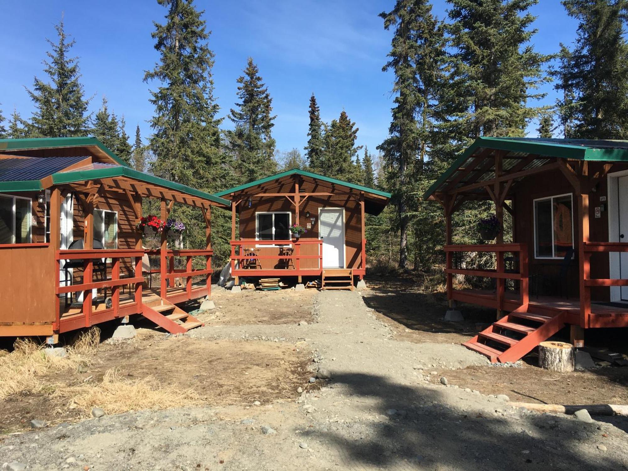 Whispering Woods Ak Cabins Kasilof Exterior foto